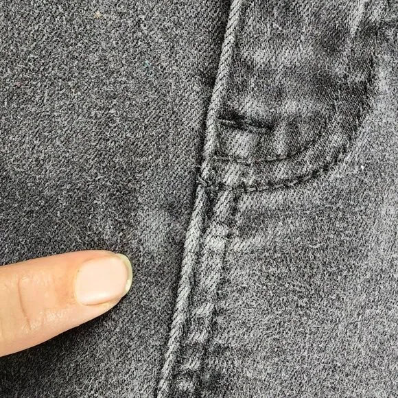 Torrid Jeans Womens 14 Black Stretch High Rise Jegging Legging *Read* - Picture 2 of 13